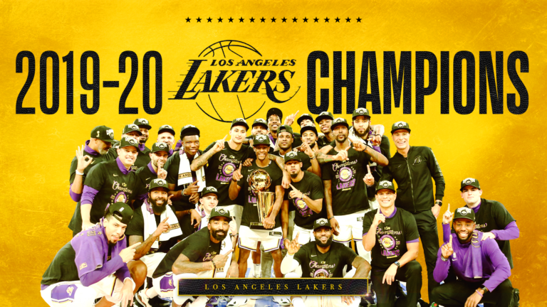 2019-20 NBA Champions Los Angeles Lakers