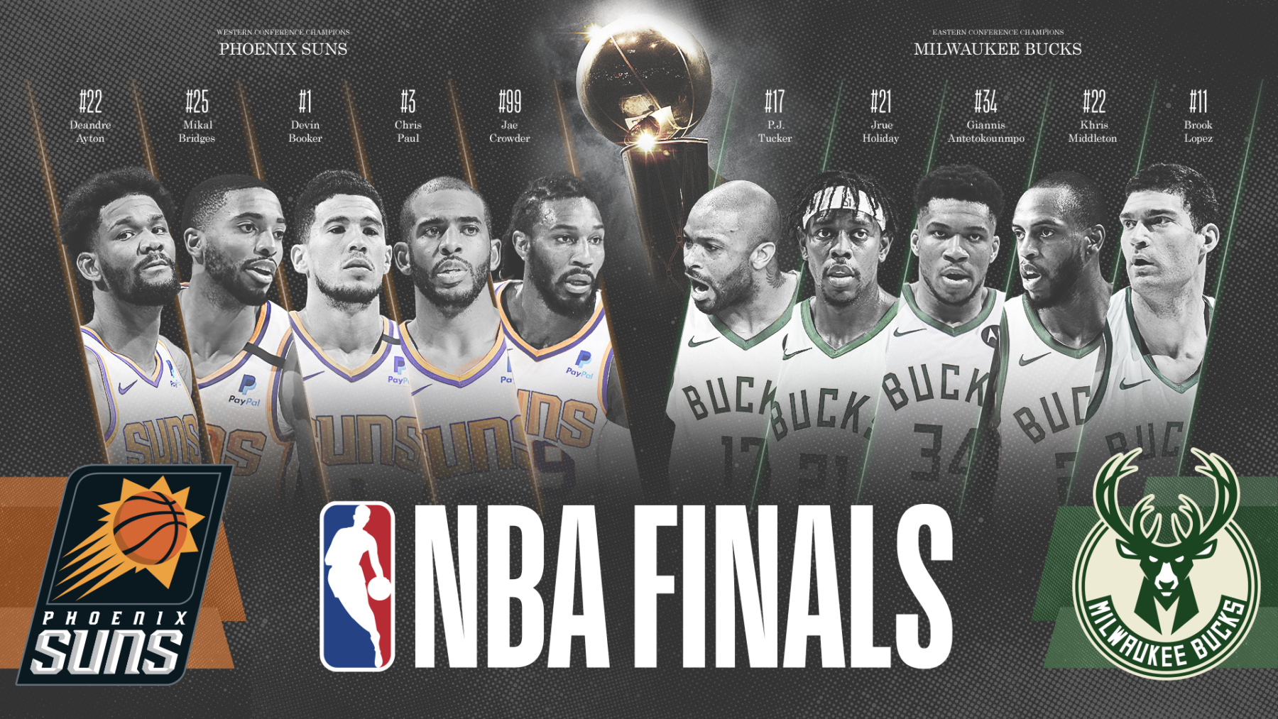 NBA FINALS 2021 キービジュアル