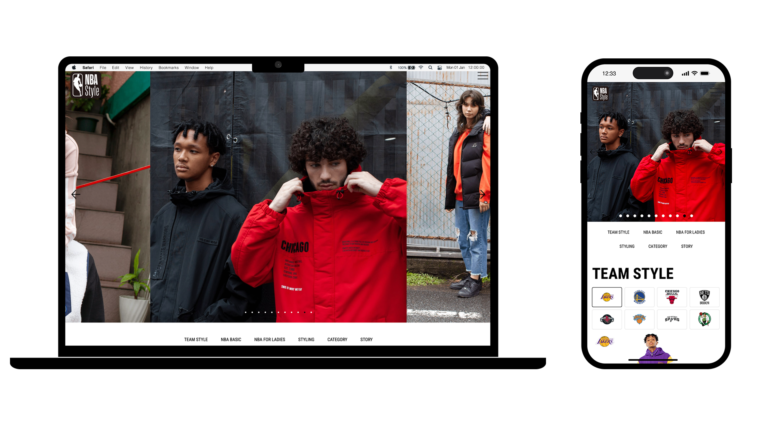 NBA Style ブランドサイト