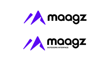 アウトドアブランド「maagz」ロゴ