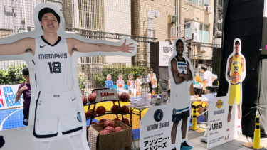 NBA フェス in JAPAN 2024 等身大パネル