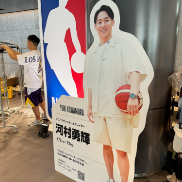 NBA フェス in JAPAN 2024 等身大パネル